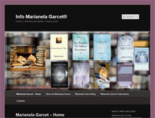 Tablet Screenshot of marianelagarcet.info